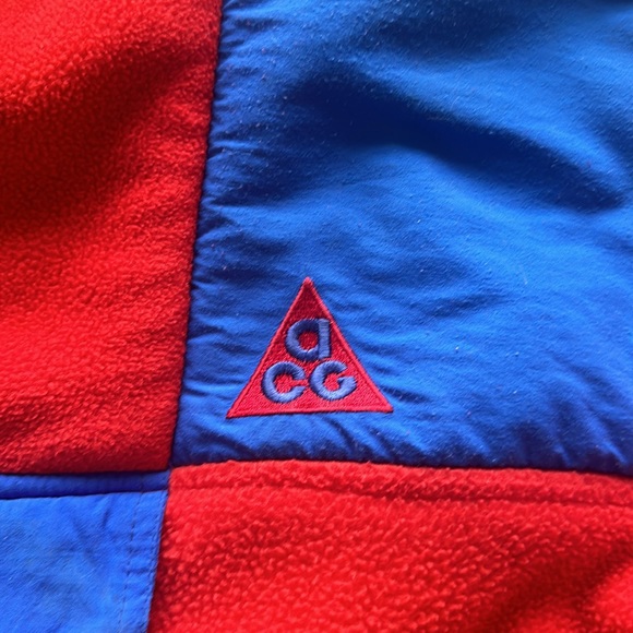 Vintage 1989 Nike ACG Devils Tower pullover fleece. Made in USA Size Large - Picture 2 of 6